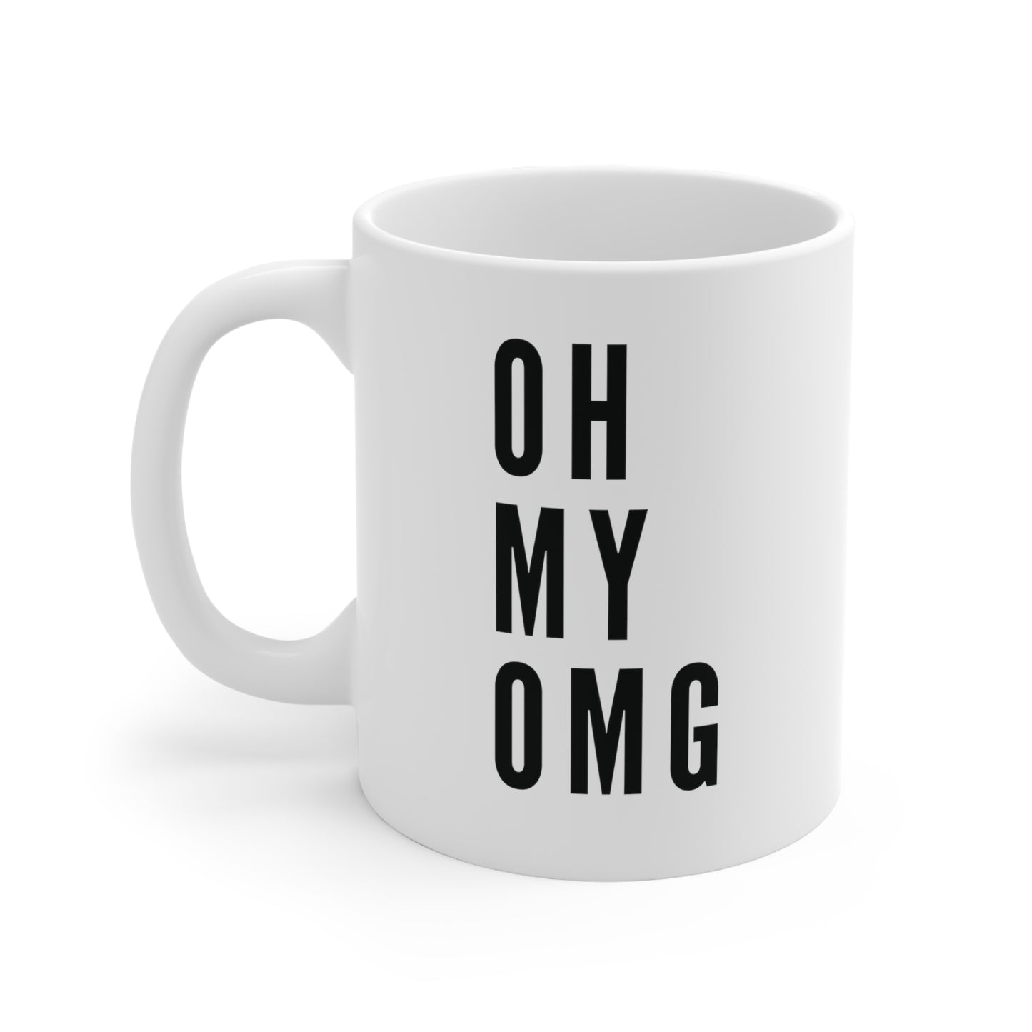 11oz Mug – White Classic - Oh my OMG