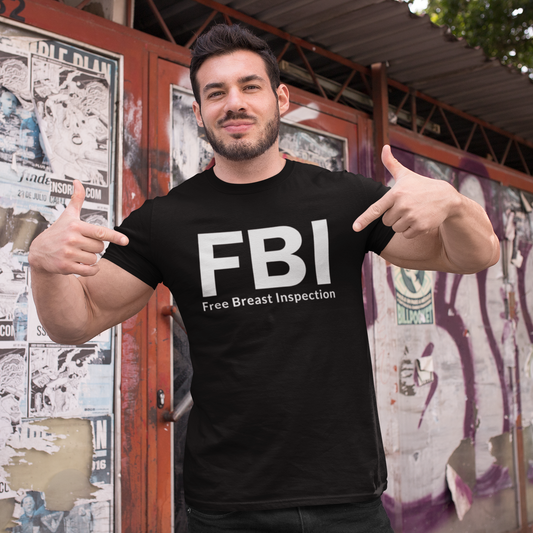 Men's Lightweight Fashion Tee - FBI